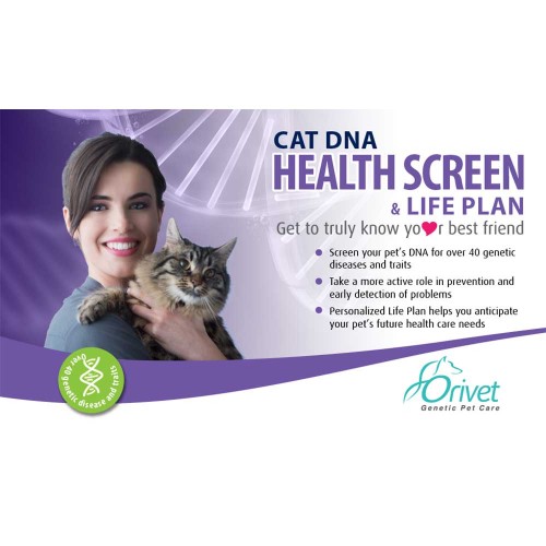 Orivet Cat DNA Health Screen & Life Plan