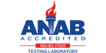 ANAB Accredited Testing Laboratory