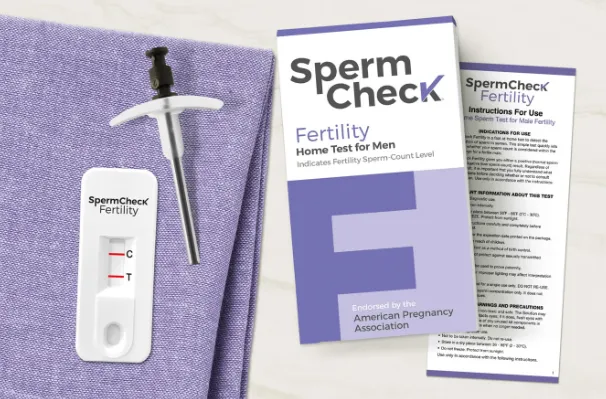 taking spermcheck test