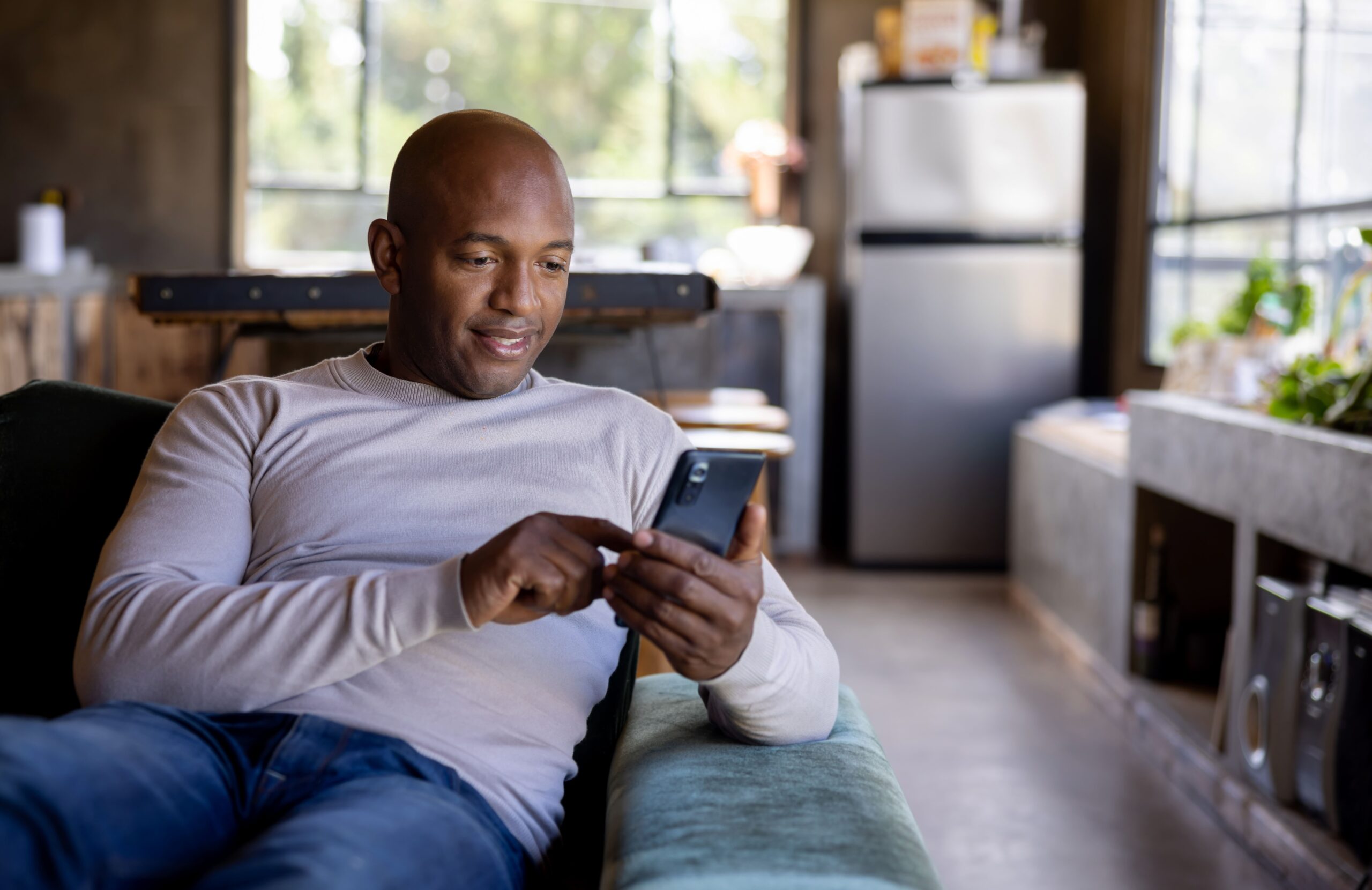 man ordering spermcheck vasectomy